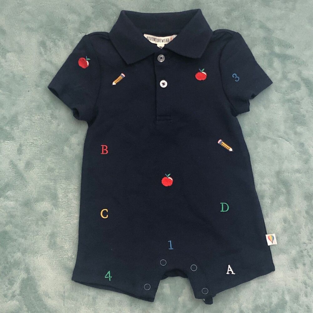 Baby Boy Romper Navy 3 Months  Adventurewear‎ 360